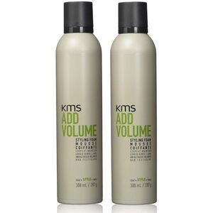 KMS Add Volume Styling Foam Mousse 10.1 Ounce Pack Of 2